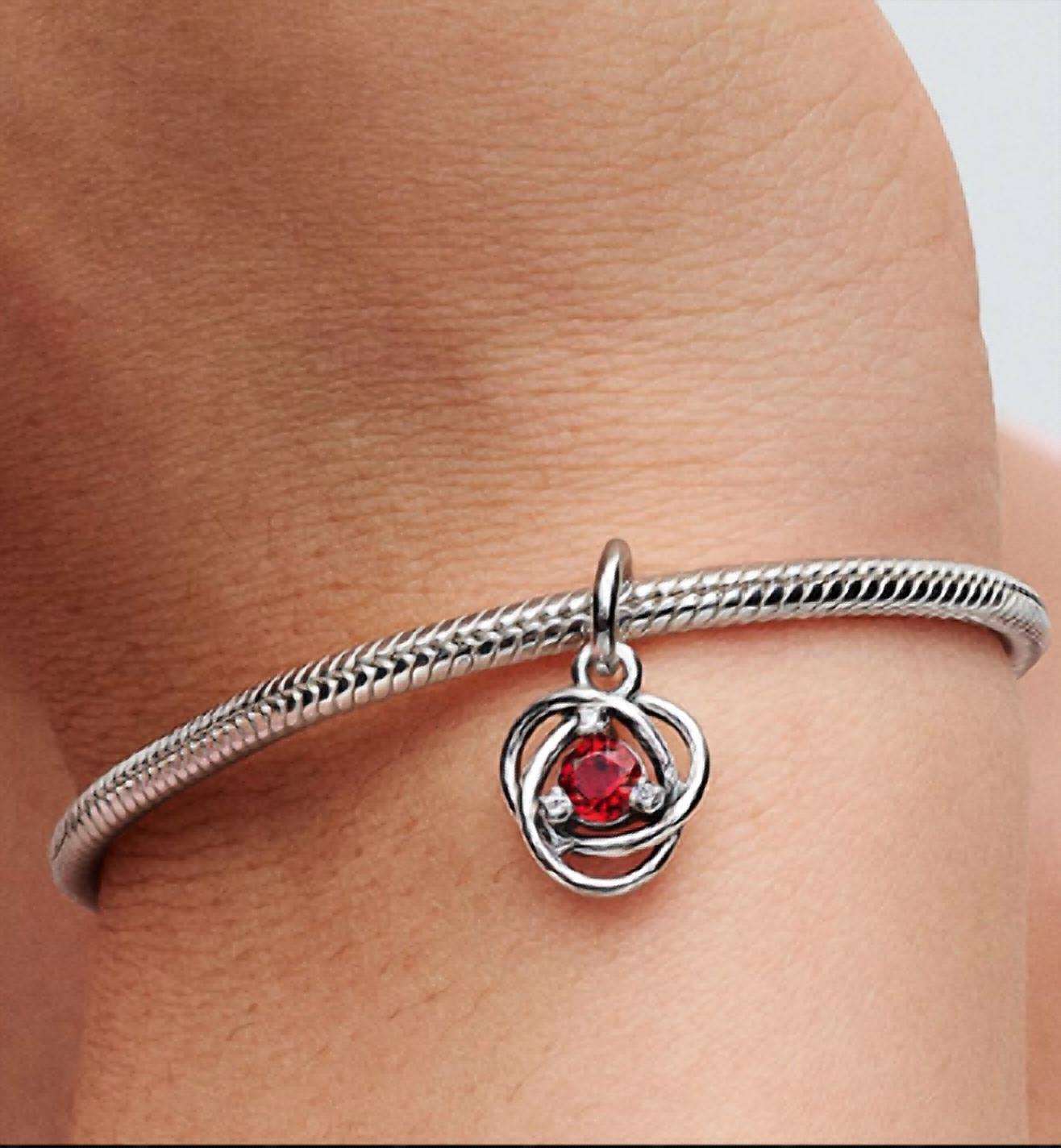Pandora - Women's Eternity Circle Dangle Charm