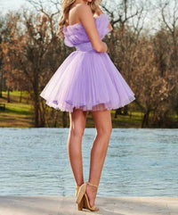 Rachel Allan - Fit And Flared Tulle Dress