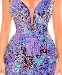 Amarra - Plunging Sweetheart Gown