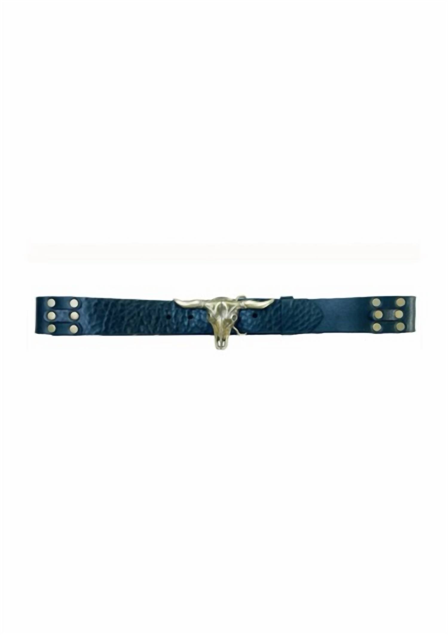 Kim White Handbags & Belts - Women's Steer Belt