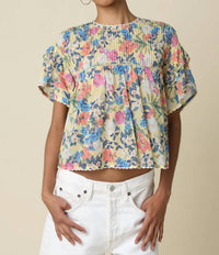 Olivaceous - Summer Floral Top
