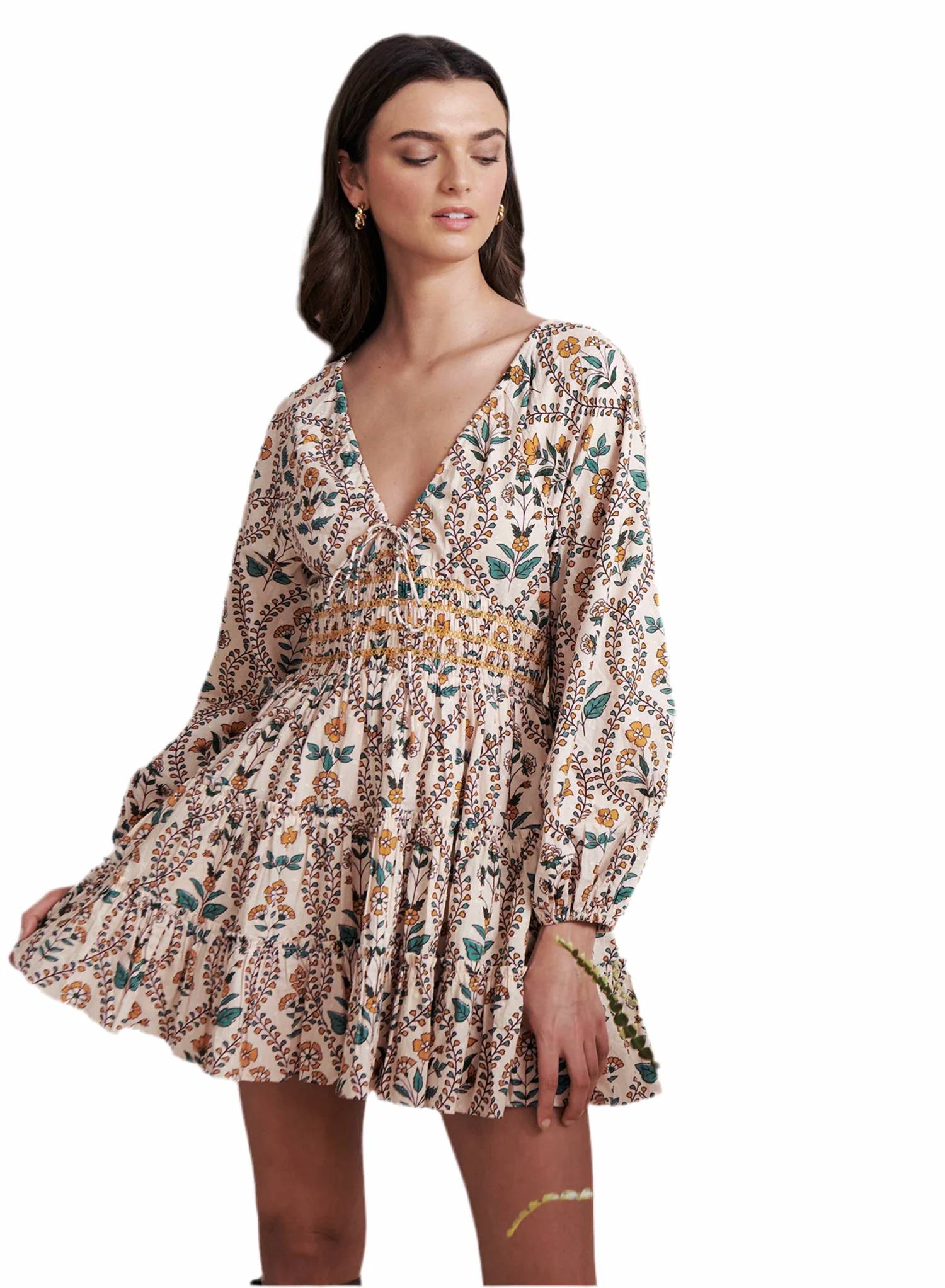 Saylor - Gale Long Sleeve Mini Dress