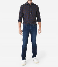 PETER MILLAR Men’s Button Down Shirt in navy - men's shirt