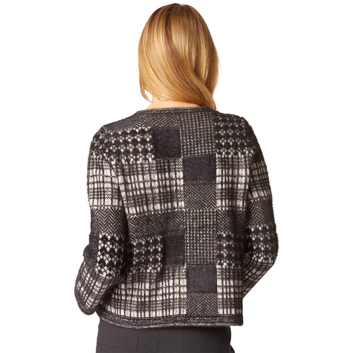 Habitat - Plaid Patchwork Cardigan