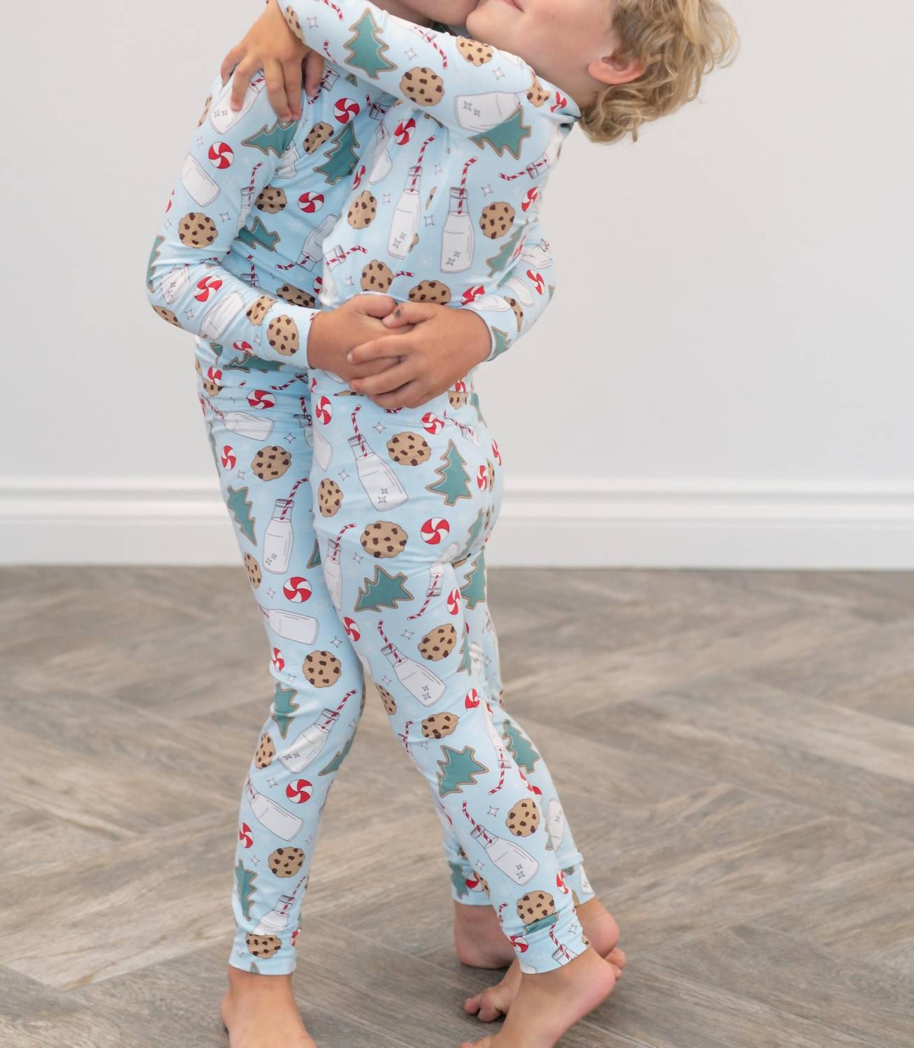 Sweet Bamboo - Kid's Santa's Cookies Bamboo Pajama Set