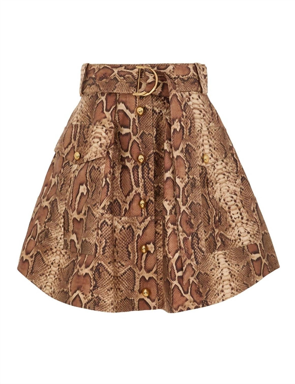Zimmermann - Women's Hypnotic Utility Mini Skirt
