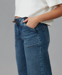 Lola Jeans - Nova Mid Rise Wide Leg Jeans
