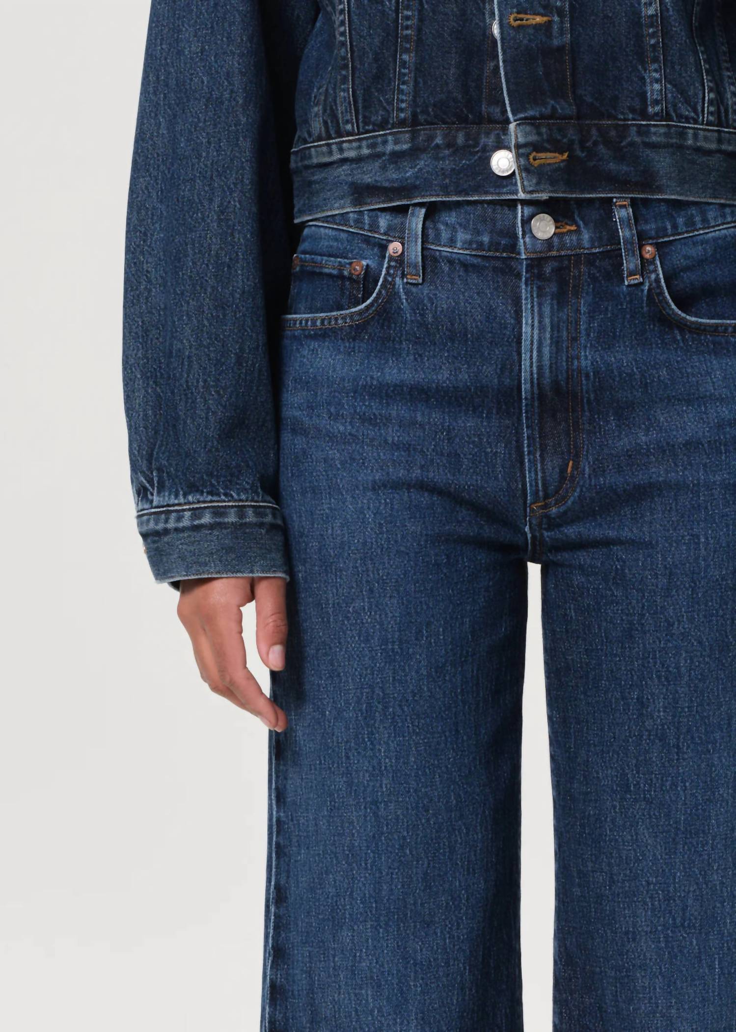Agolde - Harper Straight Stretch Jeans