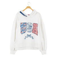 Simply Southern - Floral Usa Hoodie