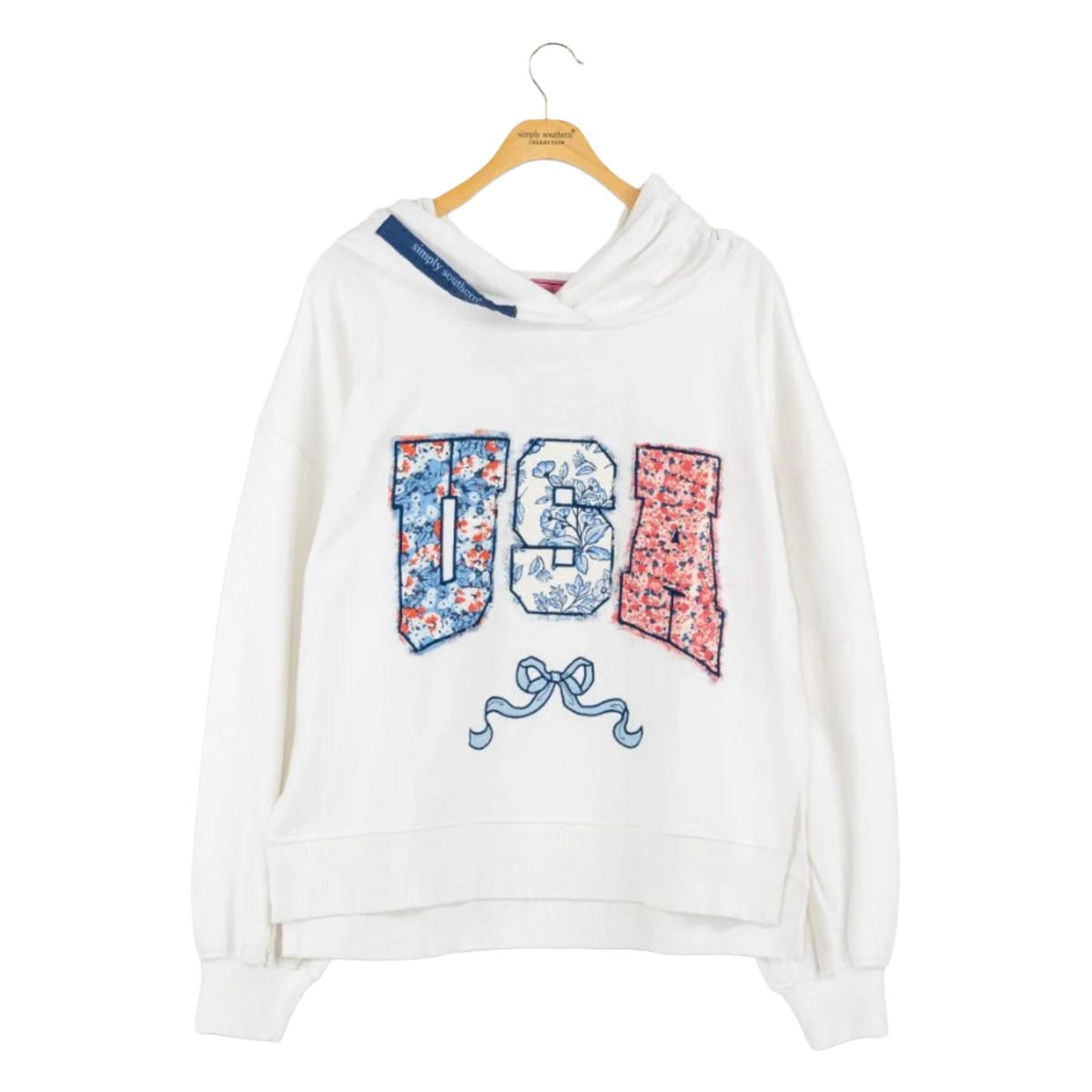 Simply Southern - Floral Usa Hoodie
