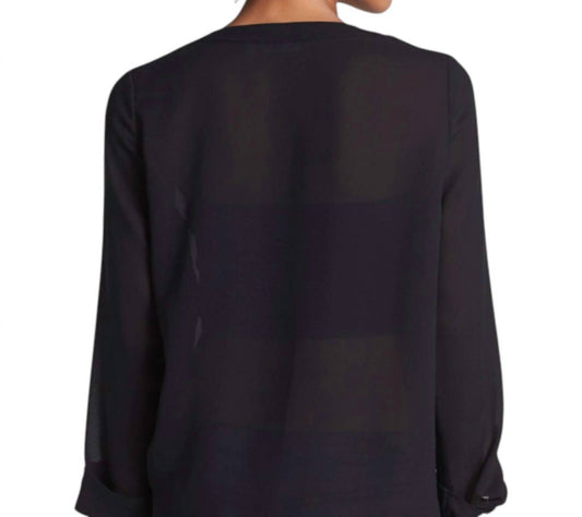 Halogen - Split Neck Blouse