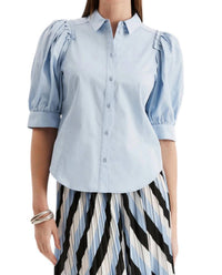 Tyler Boe - Dana Pleated Shoulder Blouse
