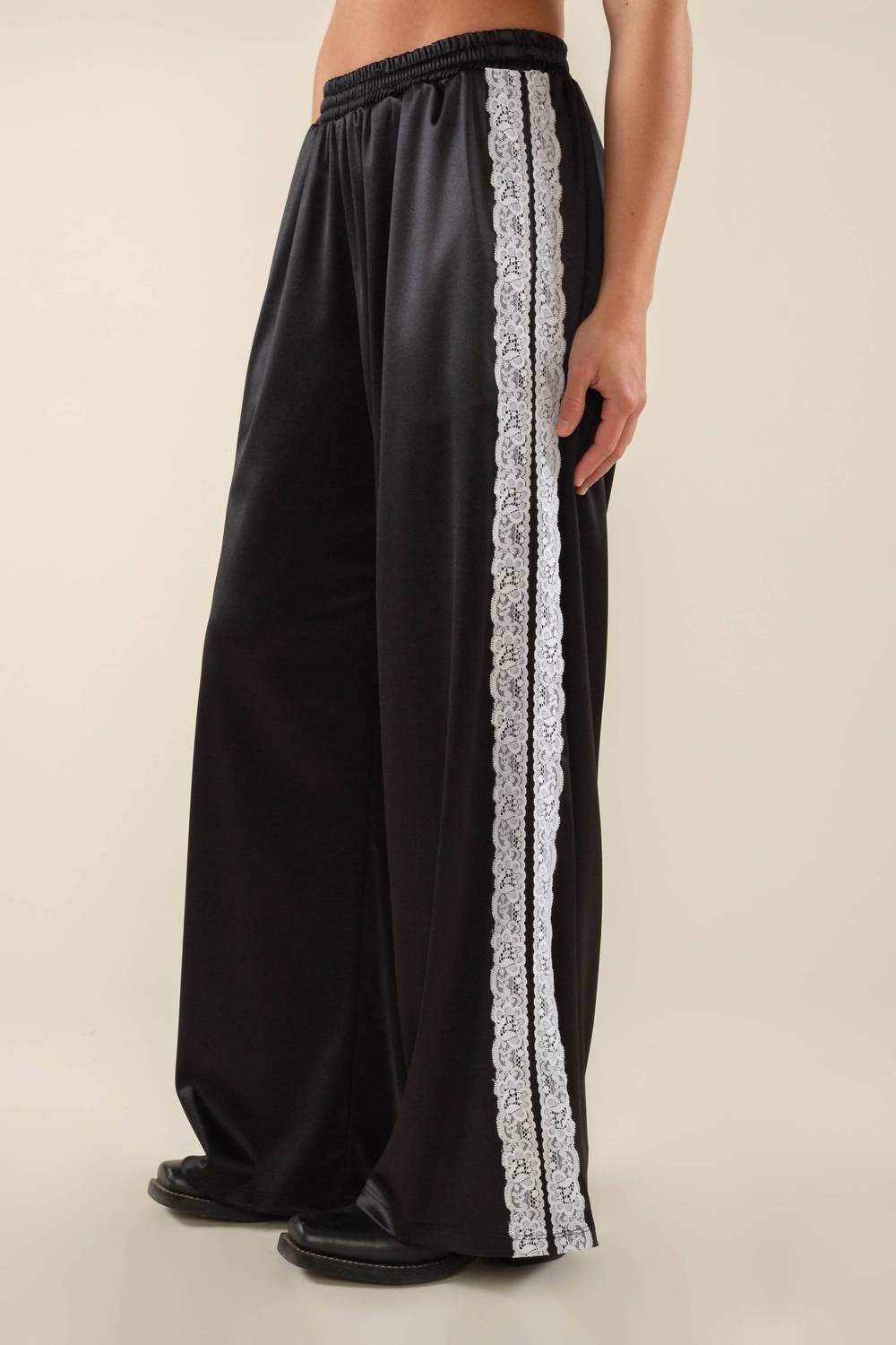 Nlt - Women's Nena Satin Lace Track Pant