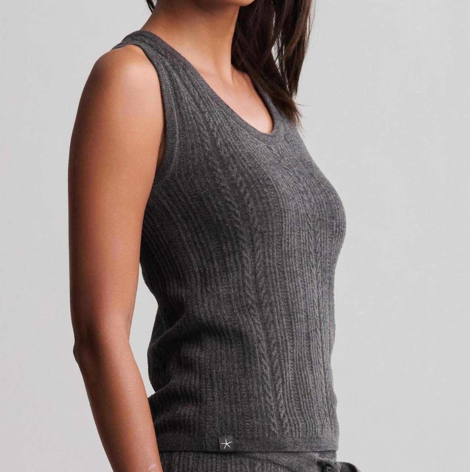 Barefoot Dreams - Cozychic Ultra Lite Cable Knit Tank