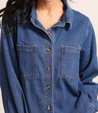 Inspiration Studio - Everyday Stretch Denim Shirt