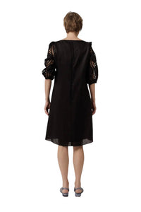 Luisa Cerano - Dress With Crochet Details