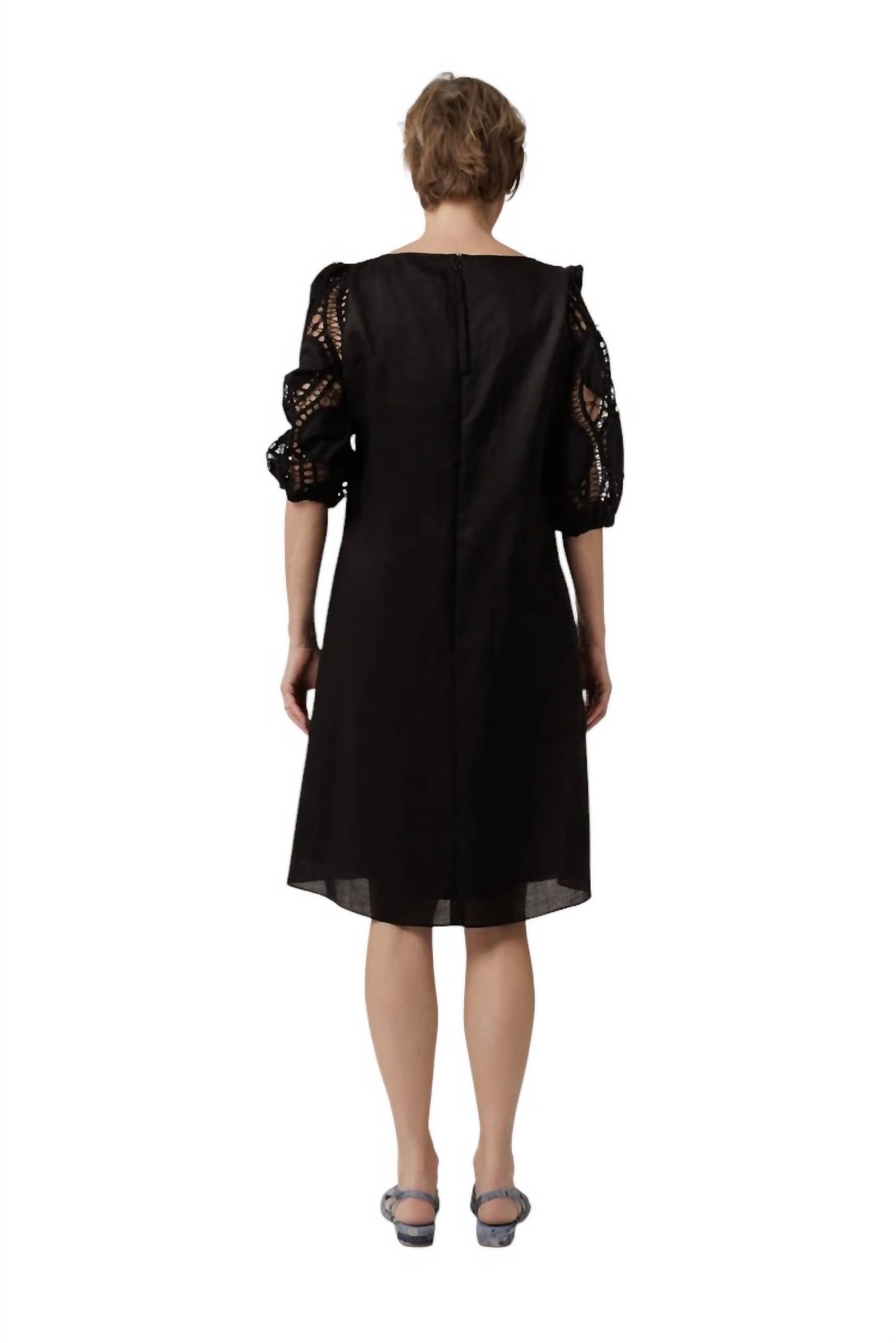 Luisa Cerano - Dress With Crochet Details