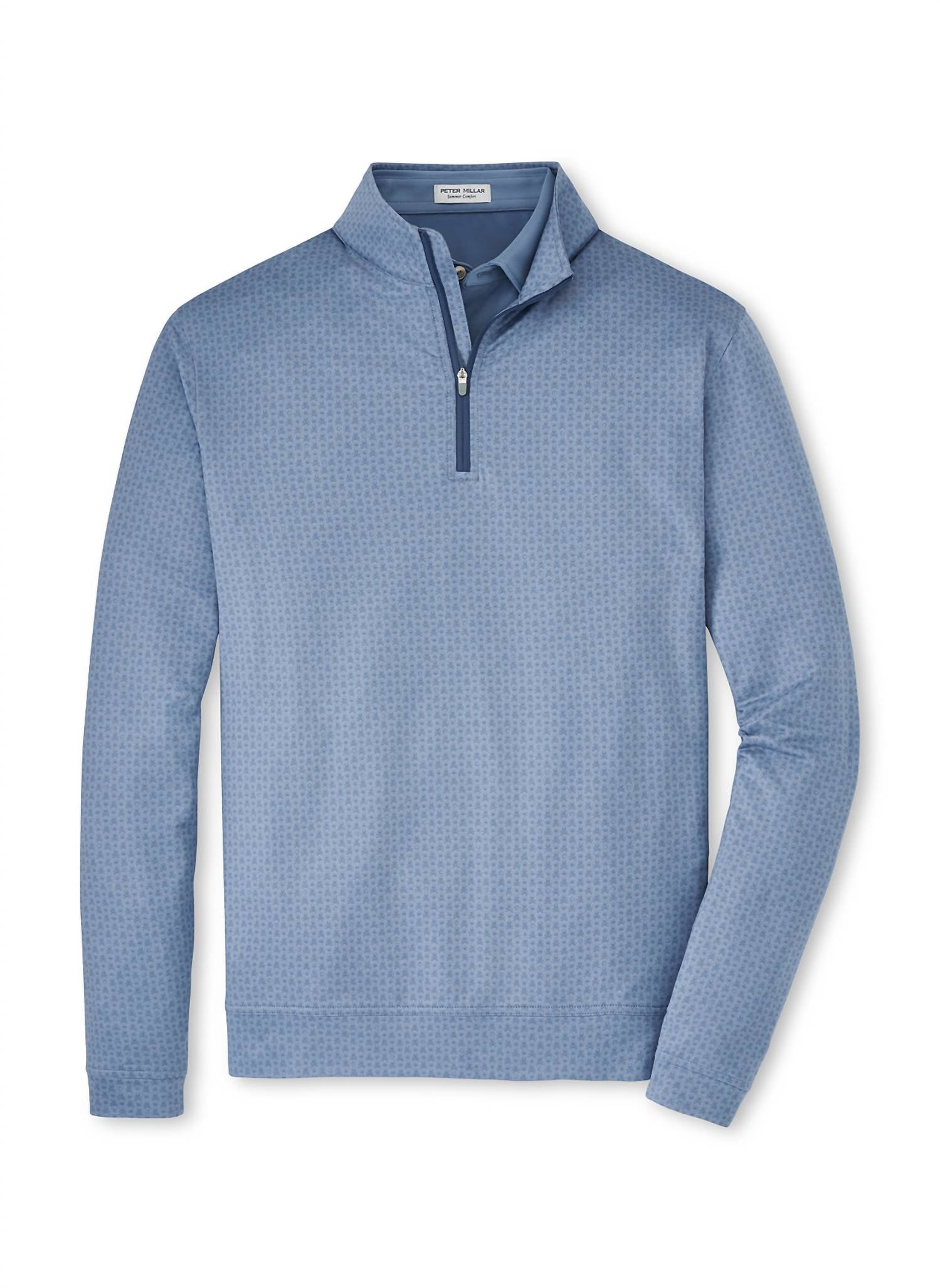 Peter Millar - Perth Skull In One Performance Quarter-zip Sweater