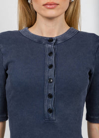 Citizens Of Humanity - Nali Short Sleeve Henley Tee