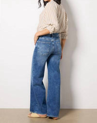 Frame - Le Slim Palazzo High Rise Wide-leg Jeans