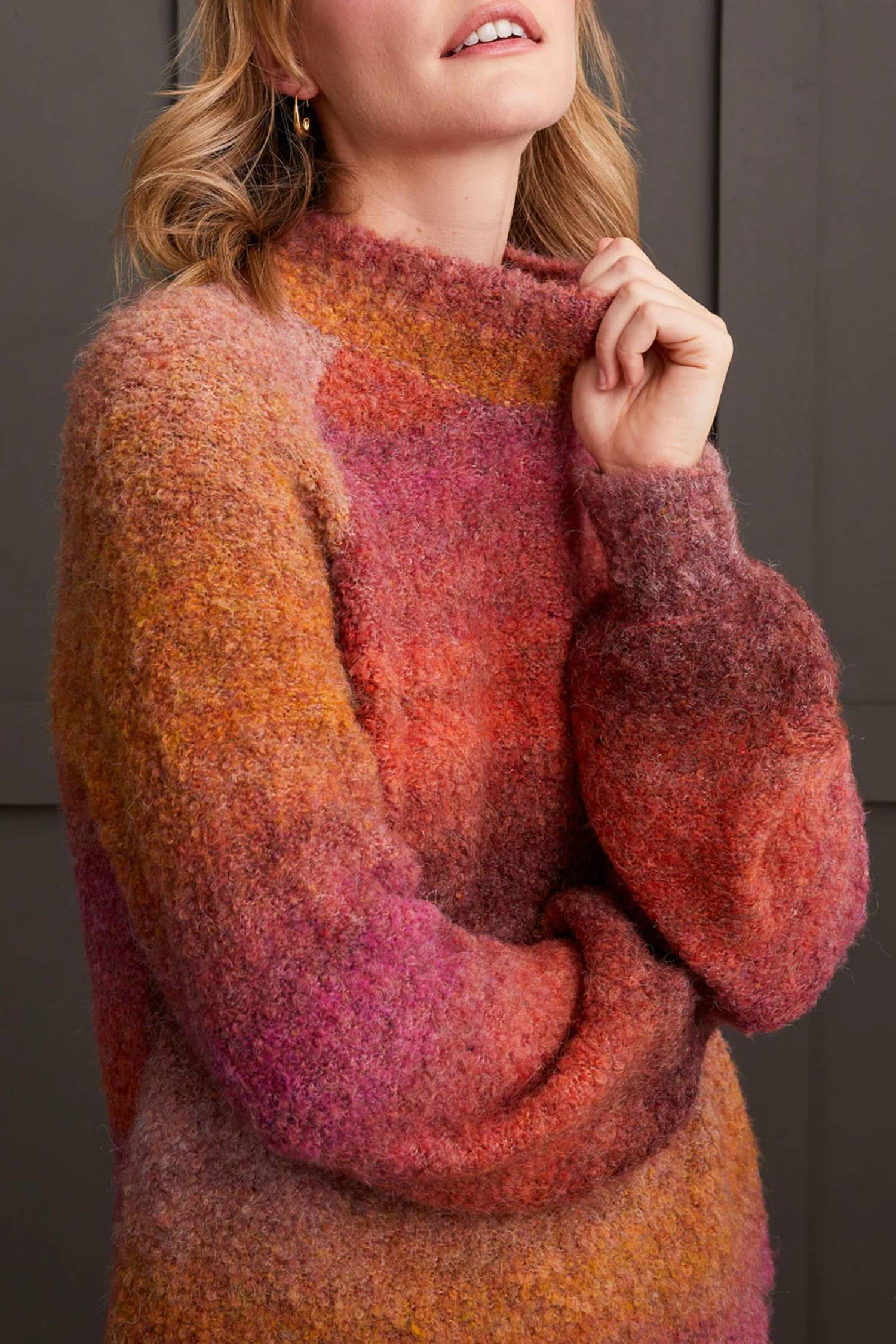Tribal - Mock Neck Sweater