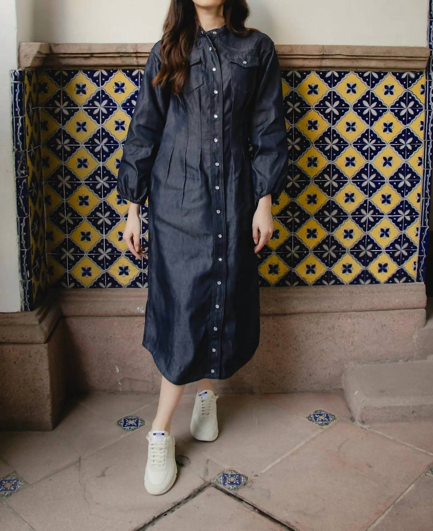 Hana & Co - Denim Midi Dress