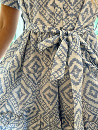 Just Darviny - Ibiza Short Sleeve Mini Dress