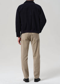 Citizens of Humanity Adler French Terry Slim Straight Jeans in vintage stone - men's jeans - detail view