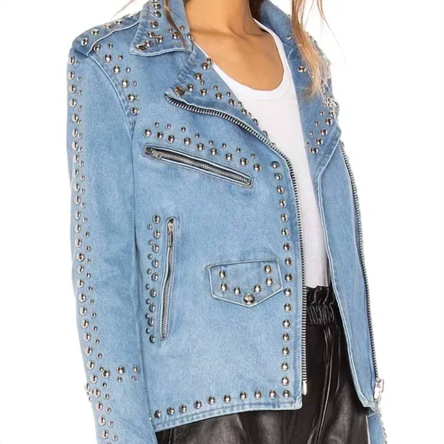 Adore - Silver Embellished Jacket