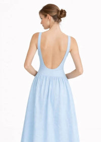 Reset By Jane - Linen Low Back Dress