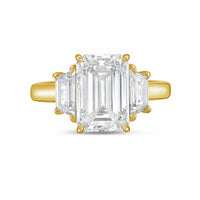 Diana M Jewels - Women's Emerald Lab-Grown Diamond Ring (4.00 Ct) - Signature Plus