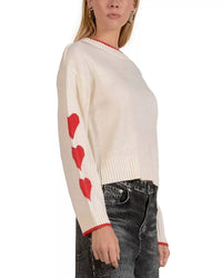 Elan - Heart Crewneck Sweater