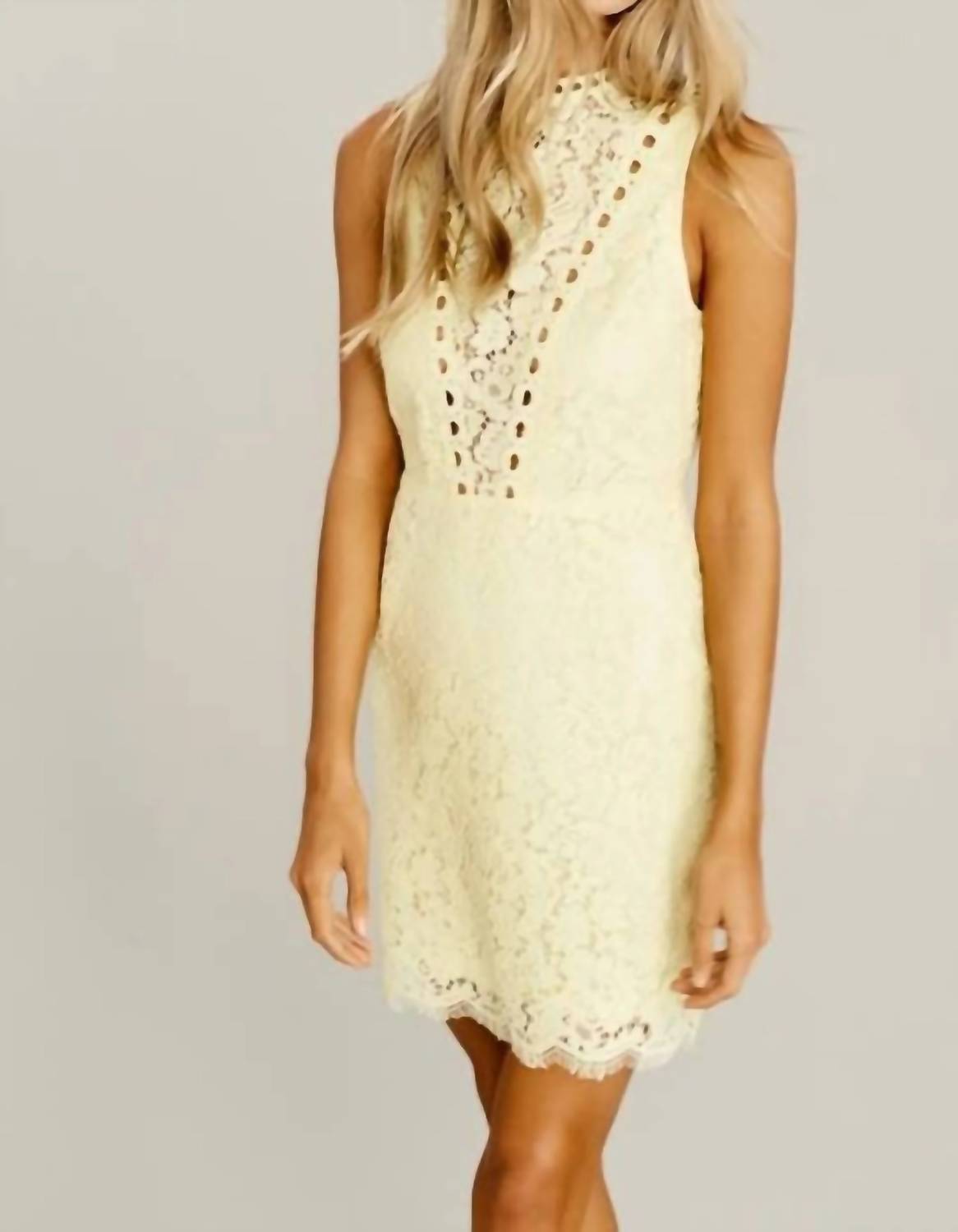 Main Strip - Crochet Lace Dress
