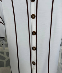 Frank Lyman - Vertical Stripes Top