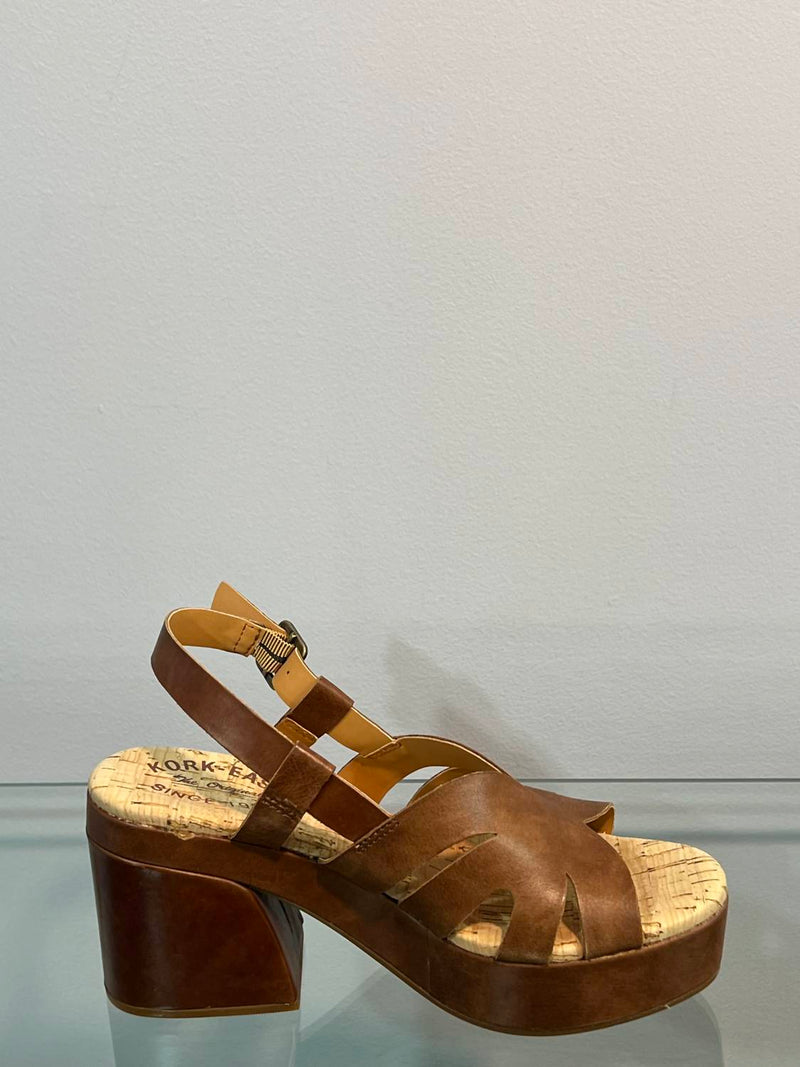 KORK-EASE Women's Paschal Sandal in brown - women's sandal