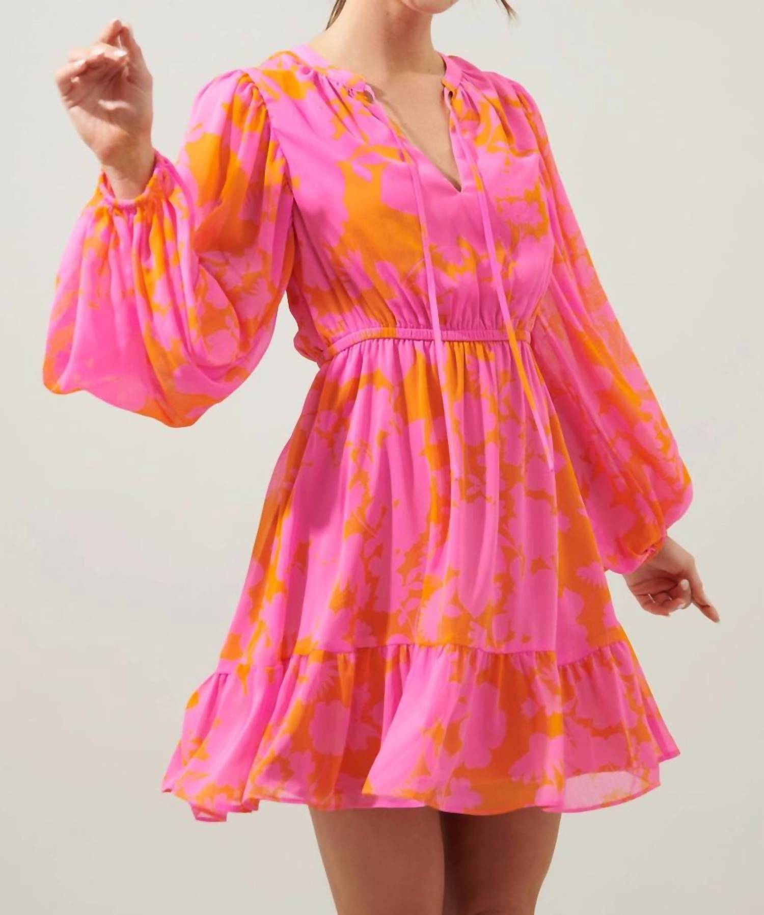 Sugarlips - Go With the Flow Blouson Dress