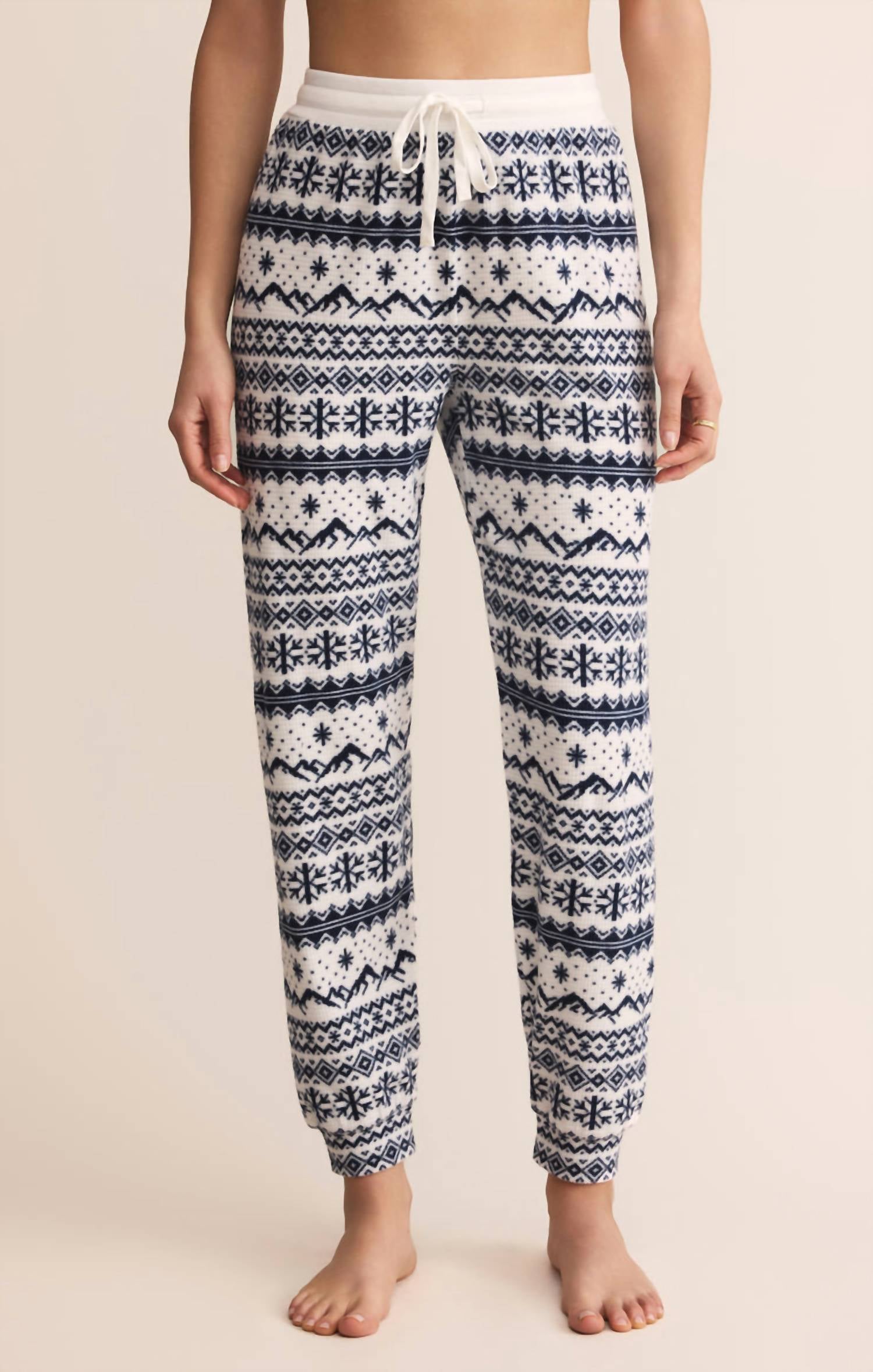 Z Supply - Twilight Fairisle Jogger