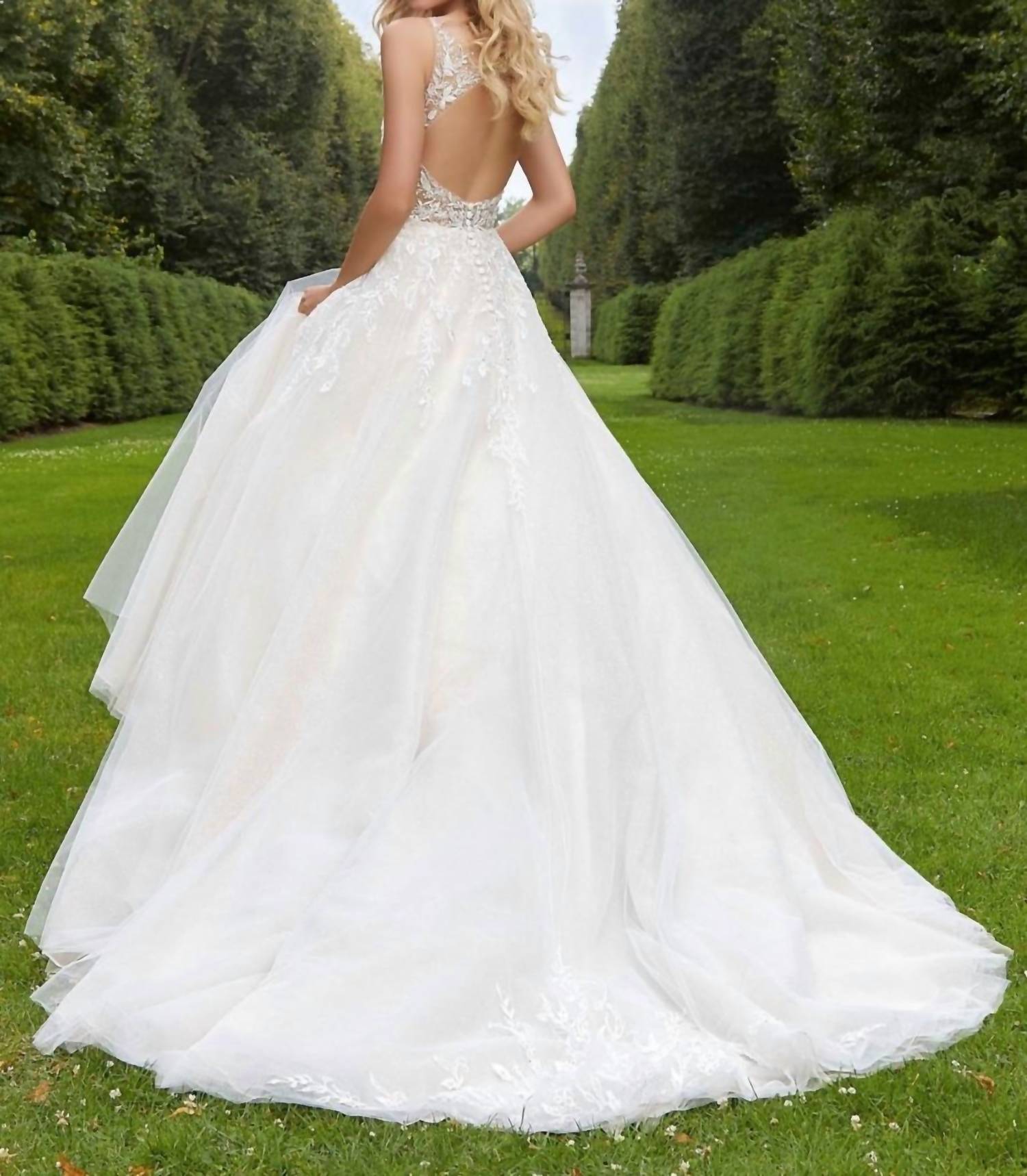 Morilee - Paladia Diamante And Pearl Dress