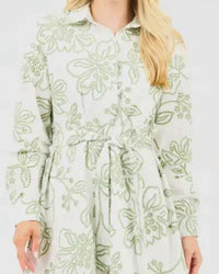 Mary Square - Sarah Lacecap Dress