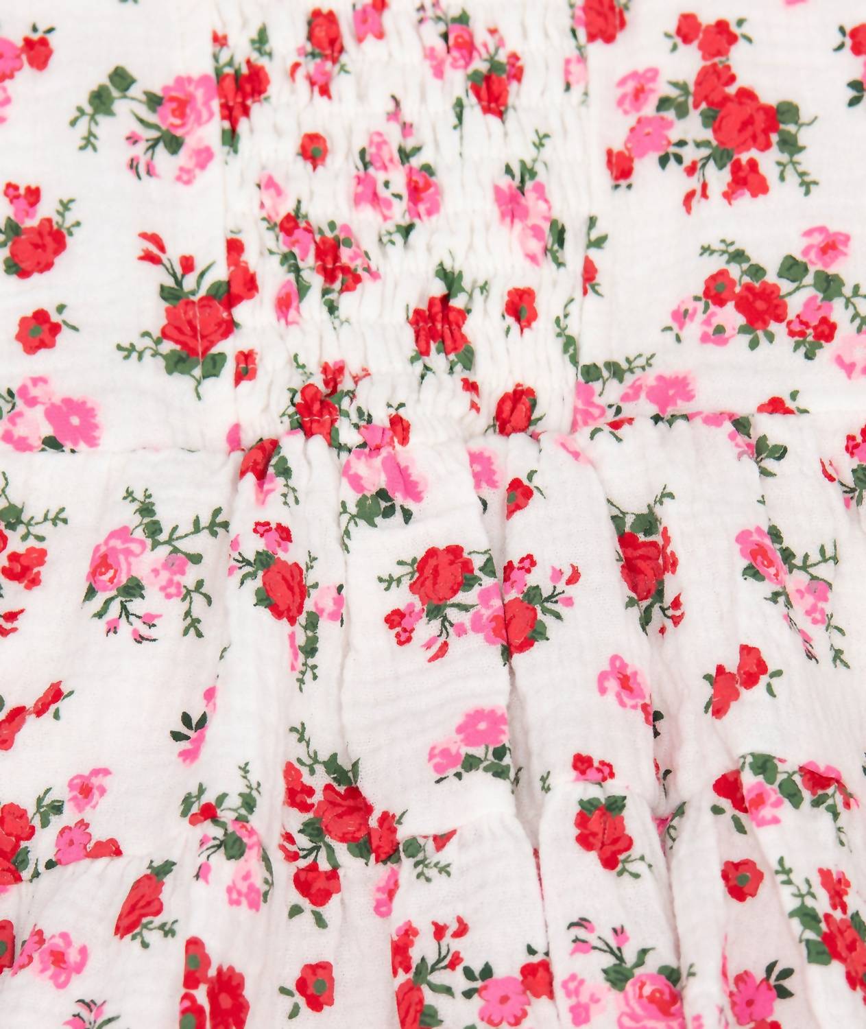 Flowers By Zoe - Dara Short Sleeve Floral Dress