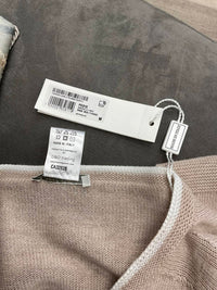 Hubert Gasser - BEIGE COTTON 3/4 SLEEVE SWEATER