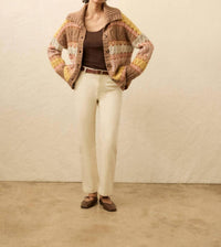 Faherty - Women's Highland Fairisle Cardigan