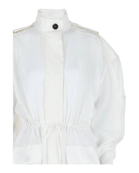 Salvatore Ferragamo - Women's Long-sleeved Hooded Trench Coat
