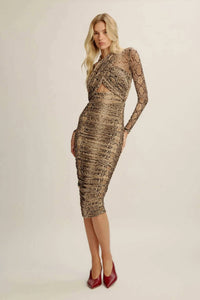 Bardot - Aliyah Printed Midi Dress