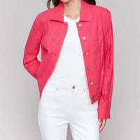Charlie B - Linen Blend Jacket