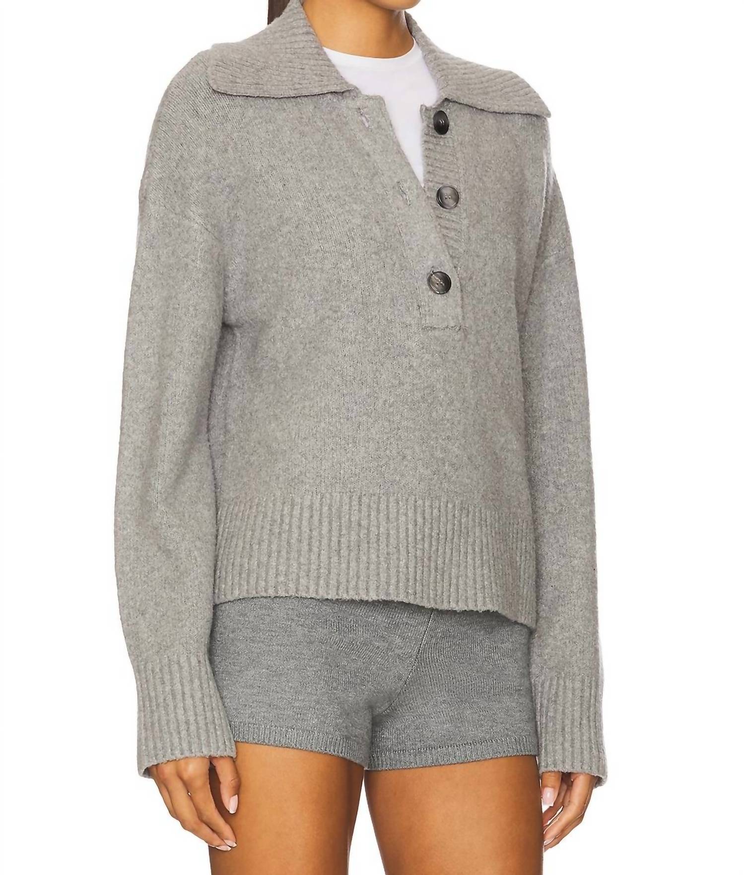 Free People - Trading Up Polo Sweater