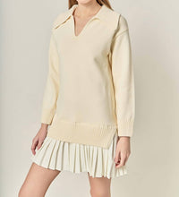 English Factory - Layered Sweater Mini Dress