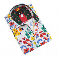 Eight X - Swiss Spring Flower Short Sleeve Shirt