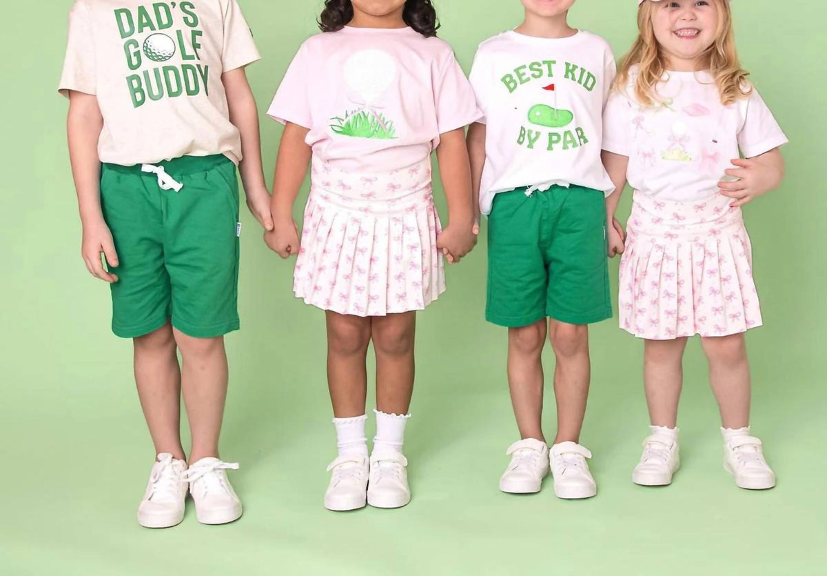 Sweet Wink - Golf Bow Patch Short Sleeve T-shirt