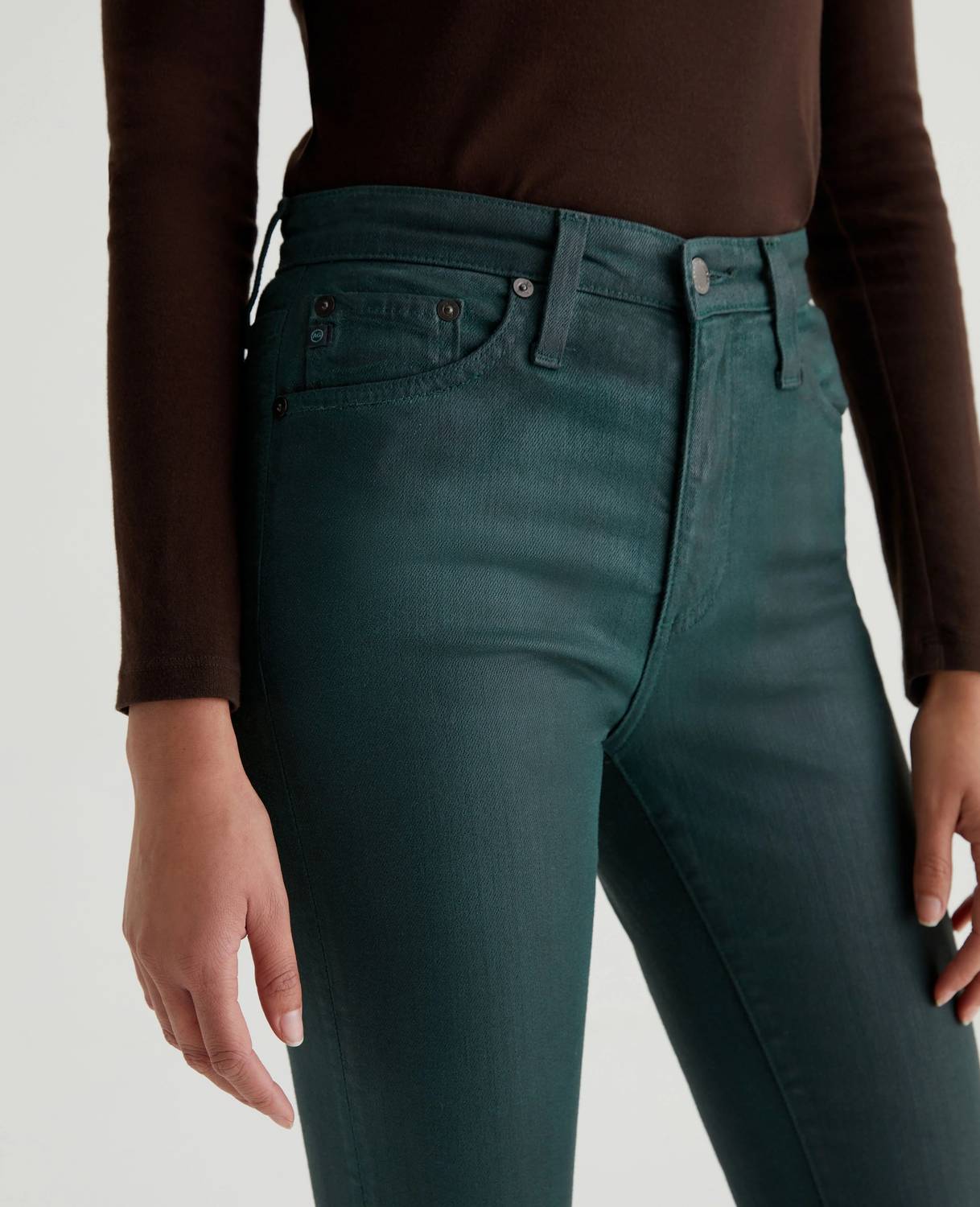 Ag Jeans - Farrah Crop Mid-rise Boot Jeans